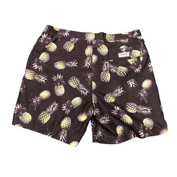 Trunks Surf & Swim Co. Men's Tropical Pineapple Swim Trunks Size XXL - Picture 2 of 6